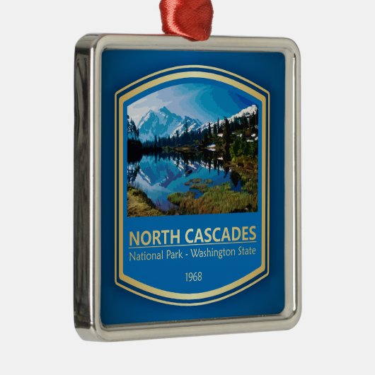 Noordwatervallen NP (PF1) Metalen Ornament (Rechts)