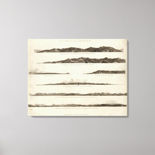 Noordwest-Amerika Canvas Afdruk (Voorkant)