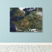 Noordwest-Europa Canvas Afdruk (Insitu (Houten vloer))