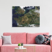 Noordwest-Europa Canvas Afdruk (Insitu (Woonkamer))