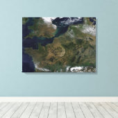 Noordwest-Europa Canvas Afdruk (Insitu (Houten vloer))