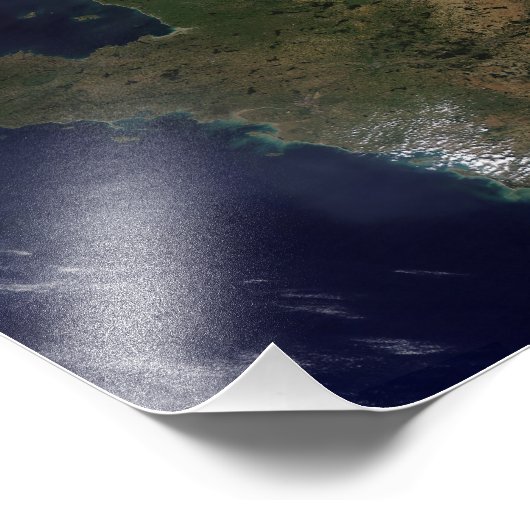 Noordwest-Europa Foto Afdruk (Hoek)