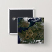 Noordwest-Europa Vierkante Button 5,1 Cm (Voorkant /achterkant)