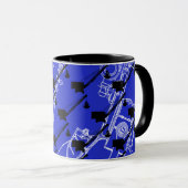 Noordwest-kraan met ENGINEER-kunstkraan op Mok (Voorkant rechts)