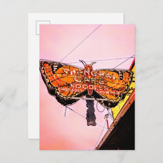 Noordwest-Neon: De schelvis, briefkaart (Voorkant / Achterkant)