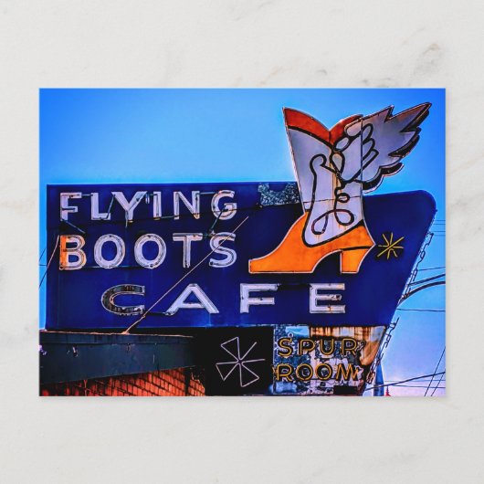 Noordwest-neon: De vliegende Boots-afkorting, Taco Briefkaart (Voorkant)