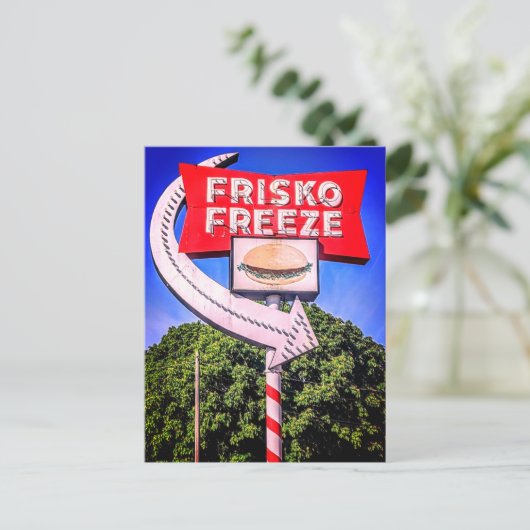 Noordwest-Neon: Frisko Freeze Briefkaart (Staand voorkant)