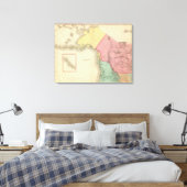 Noordwest-Noord-Amerika Canvas Afdruk (Insitu (Slaapkamer))
