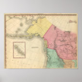 Noordwest-Noord-Amerika Poster (Voorkant)