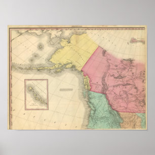 Noordwest-Noord-Amerika Poster