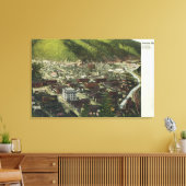 Noordwest-Uitzicht van TownWallace, ID Canvas Afdruk (Insitu (Woonkamer))