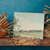 Noordwest Uitzicht Wakefield Lodge in Whittlebury Fotoplaat (Zijkant)