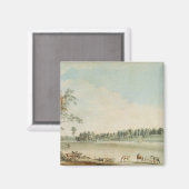 Noordwest Uitzicht Wakefield Lodge in Whittlebury Magneet (Voorkant / Achterkant)