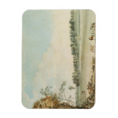 Noordwest Uitzicht Wakefield Lodge in Whittlebury Magneet (Verticaal)