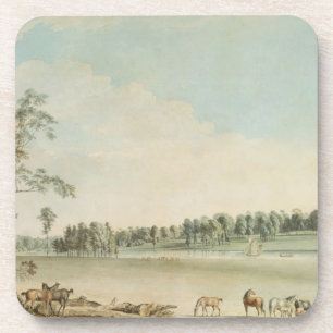 Noordwest Uitzicht Wakefield Lodge in Whittlebury Onderzetter