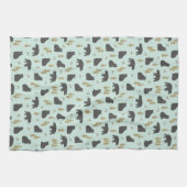 Noordwestelijke bossen en Beren Theedoek (Horizontaal)