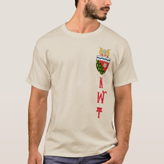 Noordwestelijke Gebieden wapenwedloop - CANADA T-shirt (Voorkant)