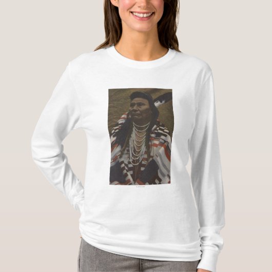 Noordwestelijke Indiërs - Chief Joseph van de Nez T-shirt (Voorkant)