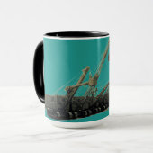  noordwestkraan en schopinstallaties mok (Voorkant links)