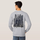 noordwestkraan en schopinstallaties t-shirt (Achterkant volledig)