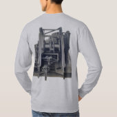 noordwestkraan en schopinstallaties t-shirt (Achterkant)