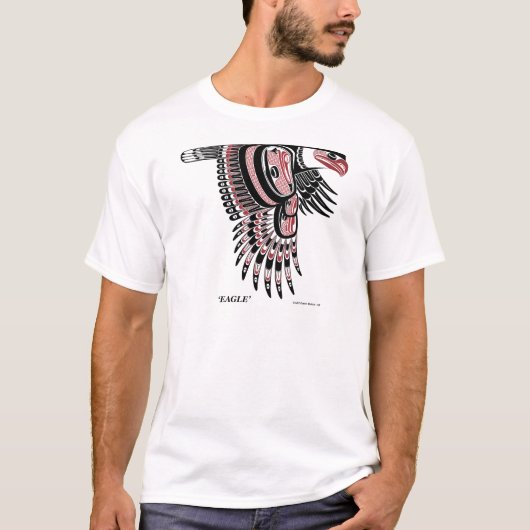 Noordwestkust Native Eagle T-shirt (Voorkant)