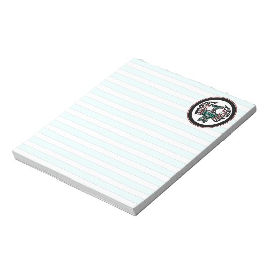 Noordwestkust Stille Oceaan Haida Art Thunderbird Notitieblok (Linkerzijde)