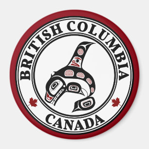 Noordwestkust van de Stille Oceaan Haida art Kille Magneet