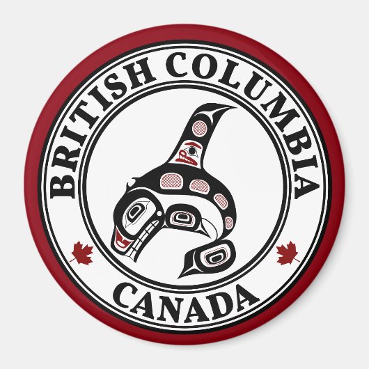 Noordwestkust van de Stille Oceaan Haida art Kille Magneet (Voorkant)