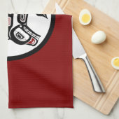 Noordwestkust van de Stille Oceaan Haida art Kille Theedoek (Quarter Fold)