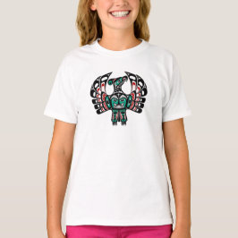 Noordwestkust van de Stille Oceaan Haida art Thund T-shirt