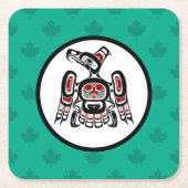 Noordwestkust van de Stille Oceaan: Haida Kaigani  Kartonnen Onderzetters (Voorkant)