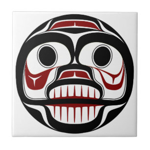 Noordwestkust van de Stille Oceaan: Haida-sluipsko Tegeltje