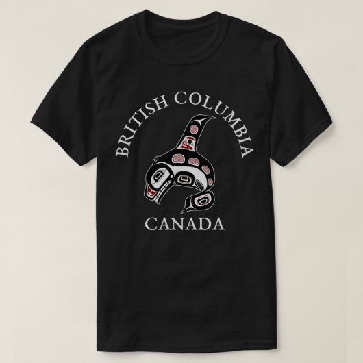 Noordwestkust van de Stille Oceaan Haida Vector Ar T-shirt (Design voorkant)