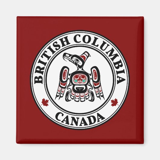 Noordwestkust van de Stille Oceaan Kaigani Thunder Magneet (Voorkant)