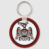 Noordwestkust van de Stille Oceaan Kaigani Thunder Sleutelhanger (Voorkant)