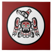 Noordwestkust van de Stille Oceaan Kaigani Thunder Tegeltje (Voorkant)