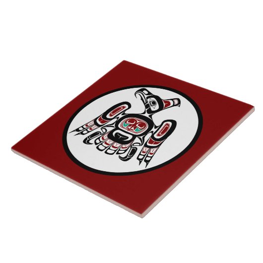 Noordwestkust van de Stille Oceaan Kaigani Thunder Tegeltje (Zijkant)