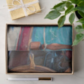 Noordzee Blauwe kustvaart Tissuepapier (Geschenk)