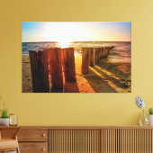 Noordzee idylle canvas afdruk (Insitu (Woonkamer))
