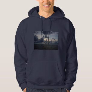 Noordzee, Voorbode Zonsondergang. Hoodie