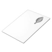 Noordzeekracht Vis Gepersonaliseerde Sjabloon Notitieblok (Schuin)