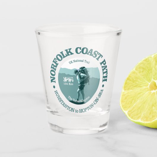 Noordzeekust (T) Shot Glas (Voorkant)