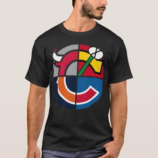 Noordzijde Chicago C T-shirt (Voorkant)