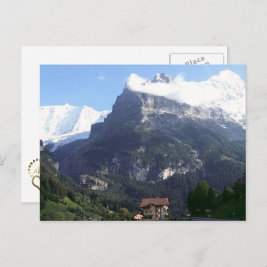 Noordzijde van de Eiger Briefkaart (Voorkant / Achterkant)