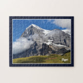 noordzijde van de Eiger Nordwand Zwitserse Alpen Legpuzzel (Horizontaal)