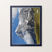 noordzijde van de Eiger Nordwand Zwitserse Alpen Legpuzzel (Verticaal)
