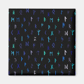 Noors bij nachtmagneet magneet (Voorkant)