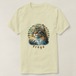 Noors bos kat T-shirt
