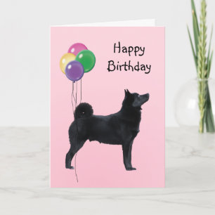 Noors Buhund, Verjaardagsballonnen Kaart
